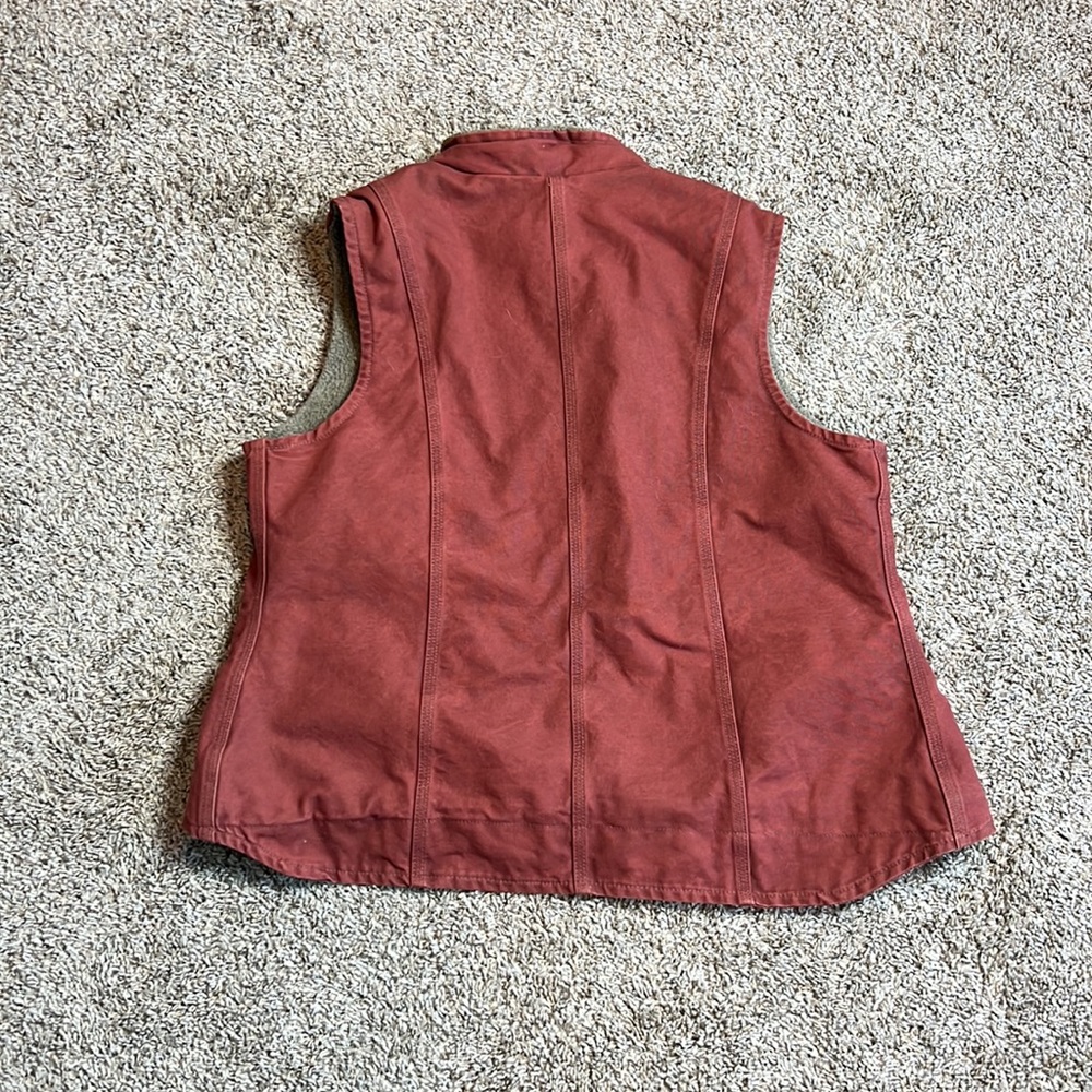 Carhartt WV001 VRS Movk Neck Vest Fleece Lined Women’s Extra Large - Picture 5 of 7